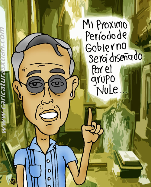 Uribe: —Mi próximo periodo de gobierno será diseñado por el grupo Nule