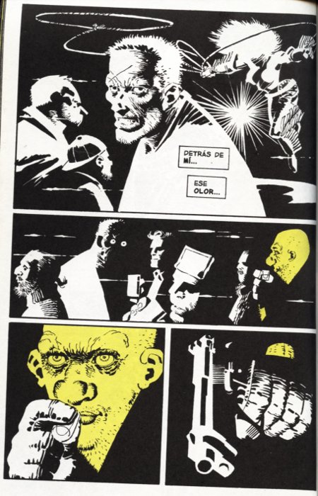 Página de un cómic de Sin City