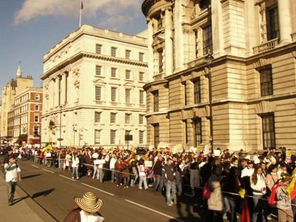 Marcha en Londres