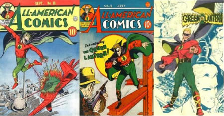 Portadas de 'All-American Comics' con Linterna Verde