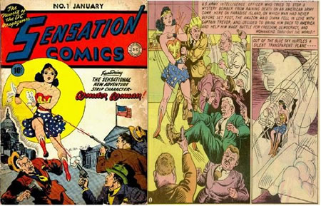 Wonder Woman, Sensation Comics