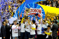 Celebración título de Colombia como campeona mundial de Futsal